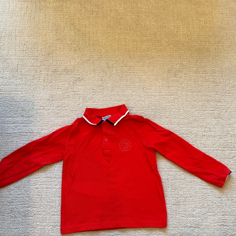 Jacadi Red Kids Polo Shirt